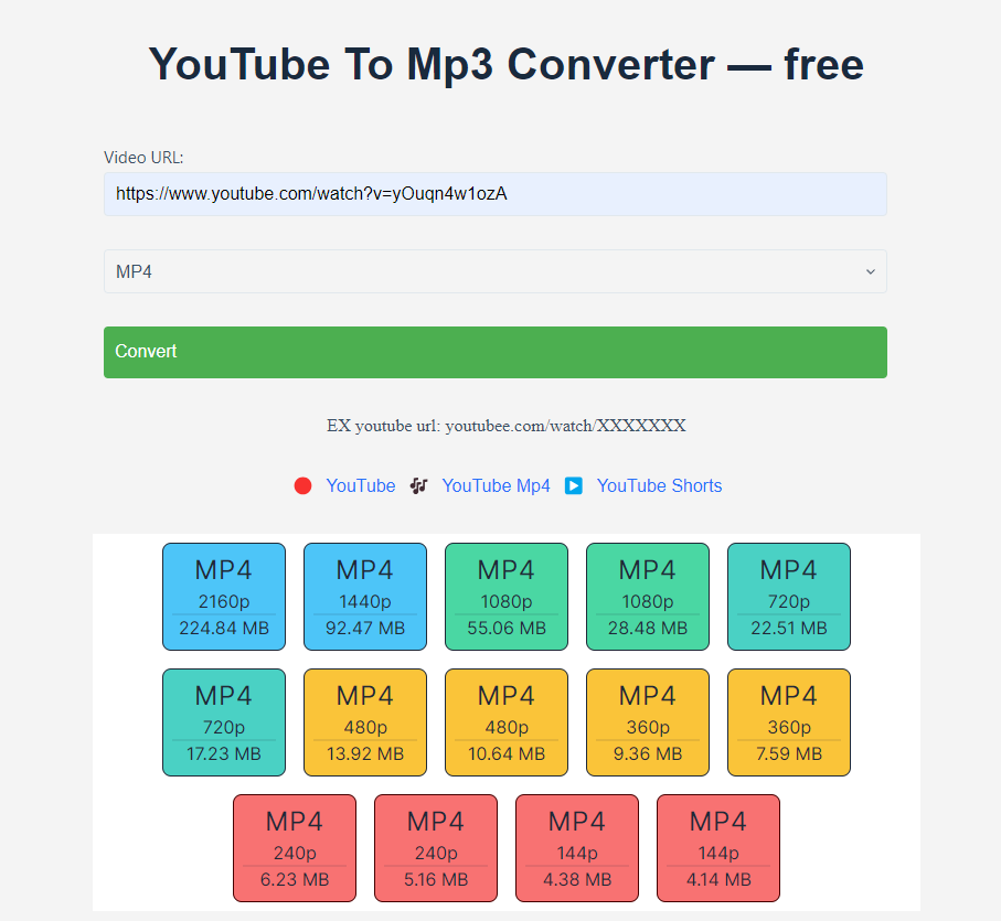 YouTube Convert To MP3